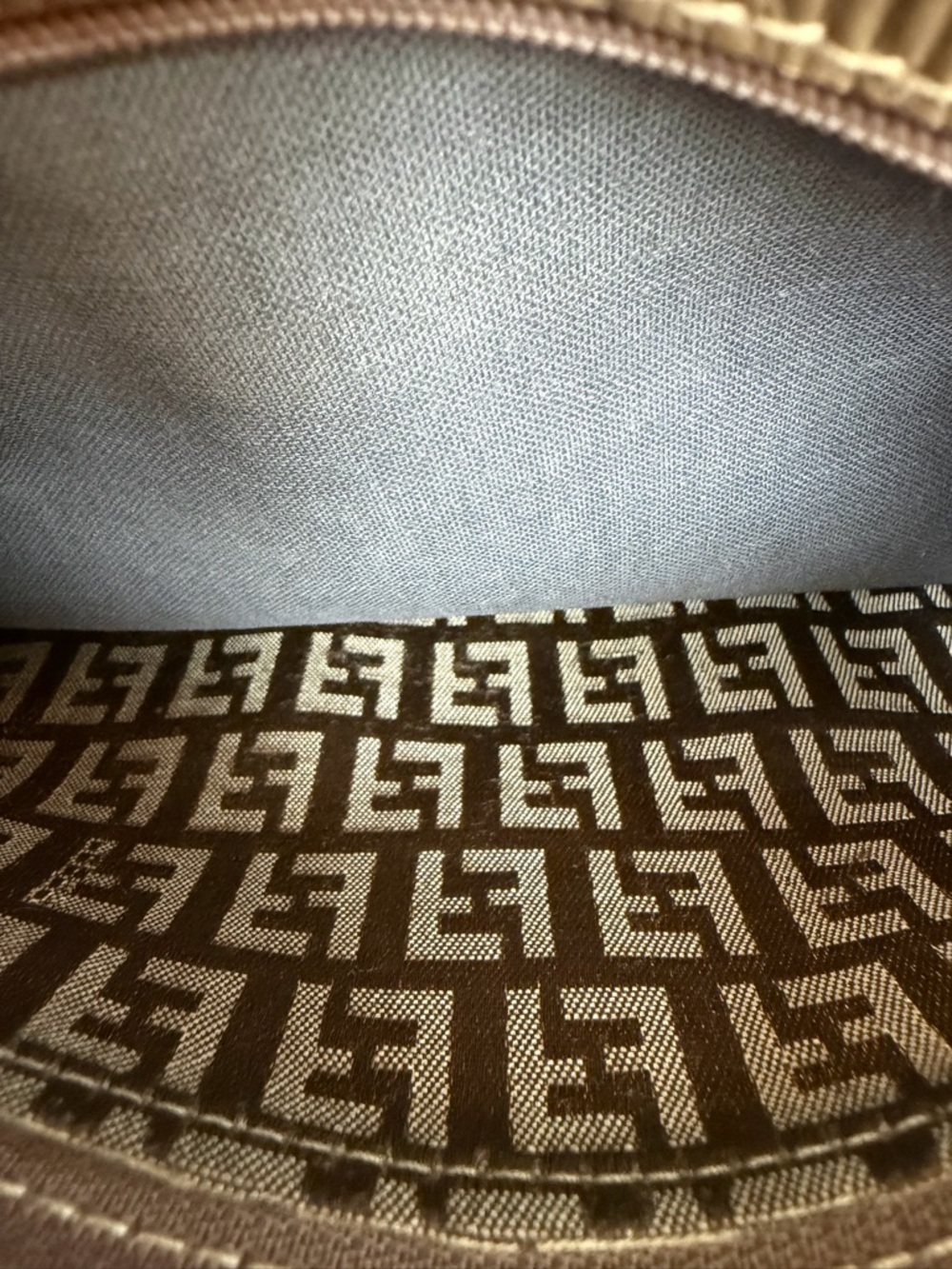 Fendi Zucca monogram crossbody/shoulder bag. Comes with COA and Fendi dust bag. - Picture 15 of 17